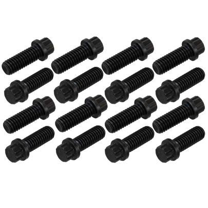 Exhaust Header Bolt Kit 12pt  3/8-16 x 1.00 16pk