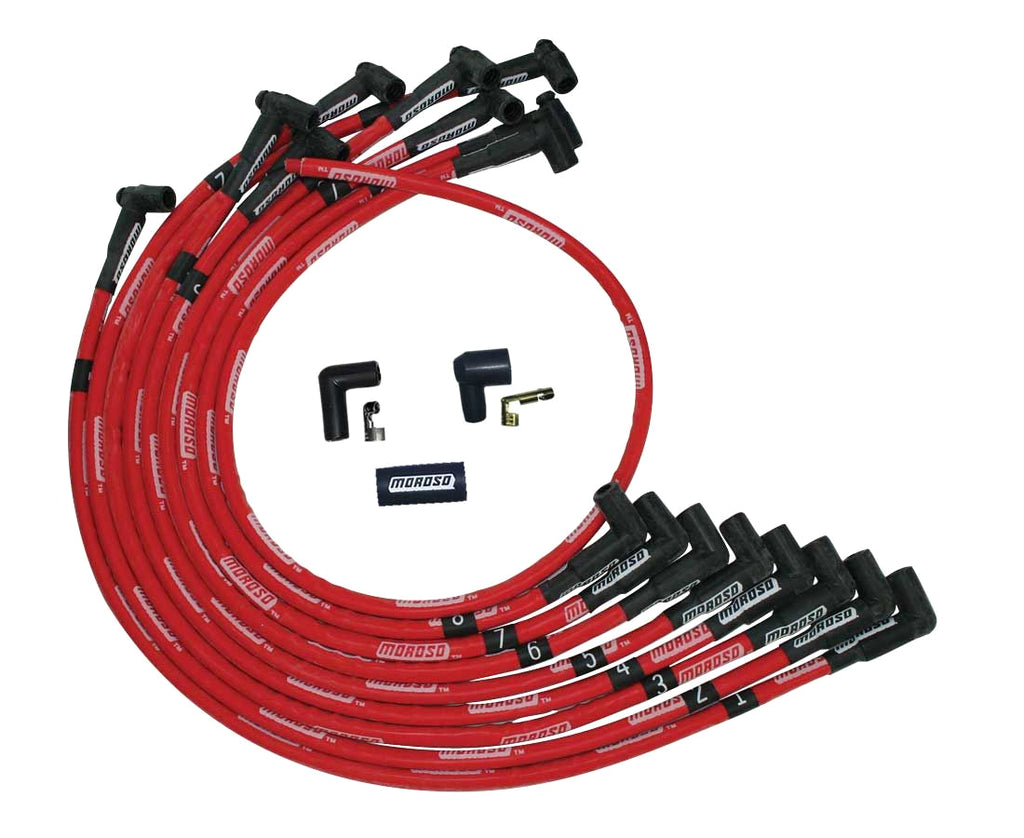 Ultra Plug Wire Set SBC Over V/C Red