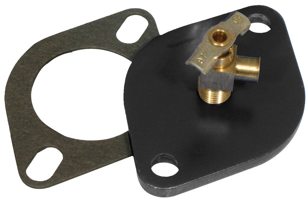 Chevy V8 Water Neck Bleeder Plate