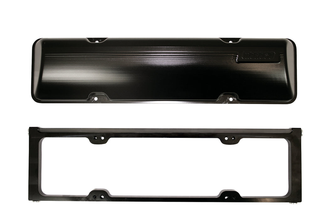 SBC Billet Alm Valve Cover Set 2-Piece Design