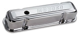 Chrome B/E Valve Covers Pontiac V8 Tall w/Baffle