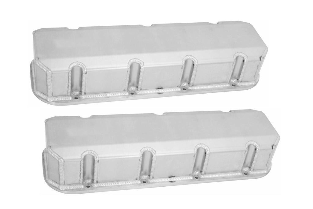 BBC Billet Rail Valve Cover Set - Tall wo/Logo