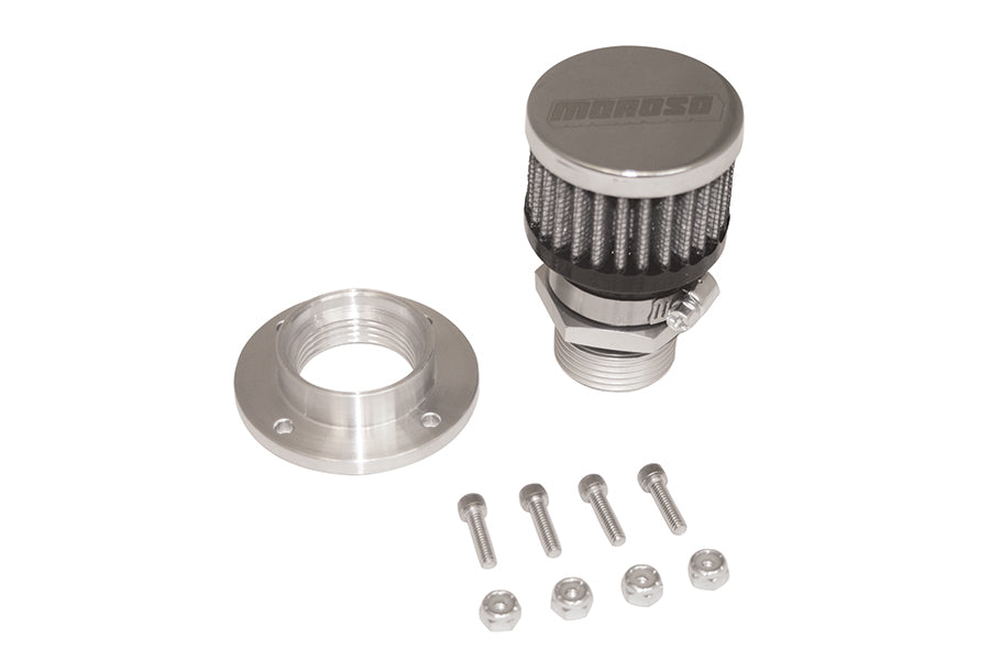 Valve Cover Breather Kit Bolt In Style - Aluminum