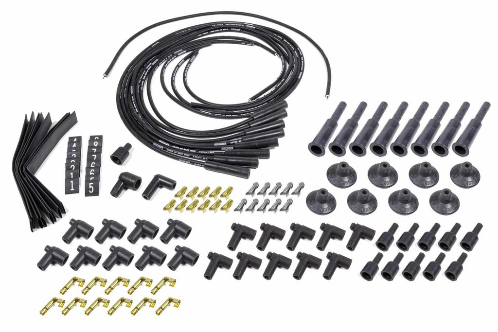 Ultra 40 Plug Wire Set Hemi Style Black