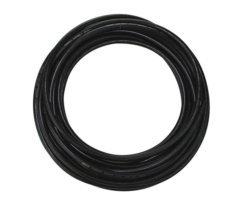 1-Gauge Battery Cable 50ft w/Black Insulation