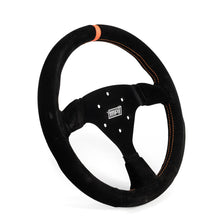 Load image into Gallery viewer, Track Day Steering Wheel 13in Flat Suede