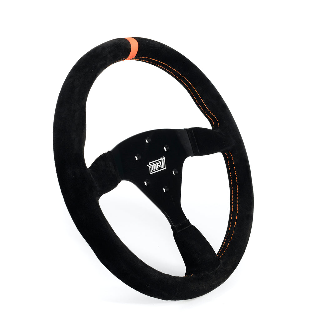 Track Day Steering Wheel 14in Flat Suede