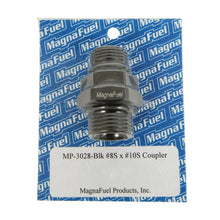 Load image into Gallery viewer, Coupler Fitting - 10an to 8an Straight - Black