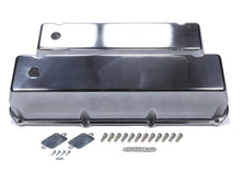 Load image into Gallery viewer, BBF Cast Alm Valve Cover Set w/Hole Polished