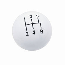 Load image into Gallery viewer, Classic Shifter Knob 5 Speed White