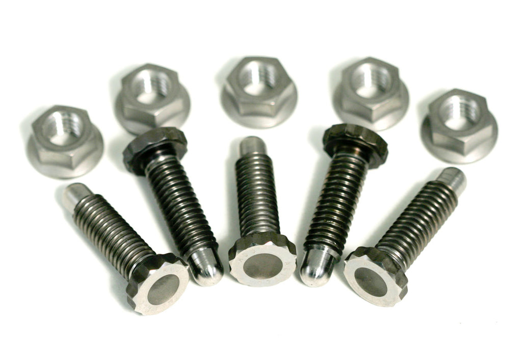 Ti Front Hub Bolt And Nut Kit Bullet Nose