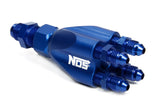 Showerhead Distribution Block w/Fittings Blue