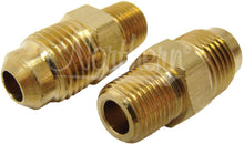 Load image into Gallery viewer, Trans Line Adapter 1/8in -27 NPT X 5/16in 2 Pack