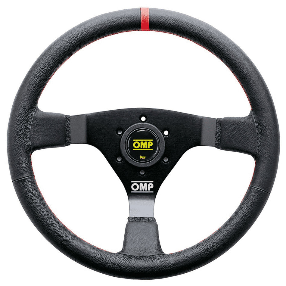 WRC Steering Wheel Black And Red .350 Dia Grip