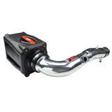 Polished PF Cold Air Intake System with Rotomolded Air Filter Housing