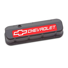 Load image into Gallery viewer, Slant Edge Valve Covers BBC Black Crinkle