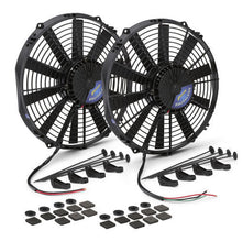 Load image into Gallery viewer, Universal Brushless Fan Dual 12in Straight Blade