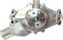 Load image into Gallery viewer, SBC Aluminum Water Pump Short Polished