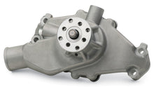 Load image into Gallery viewer, SBC Aluminum Water Pump Short Satin Finish