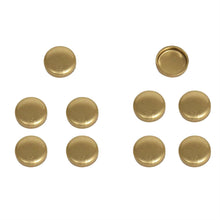 Load image into Gallery viewer, Brass Expansion Plugs 10pk 1.000 OD .281 Depth