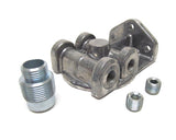 Oil Filter Mount  1in-12 Ports: 1/4in NPT  L/R