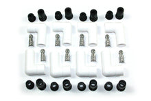 Load image into Gallery viewer, Ceramic Spark Plug Boot Kit 90-Deg 8pk White