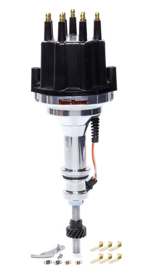 Billet Distributor SBF 351W - Black Male Cap