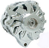 Polished GM Alternator 105 Amp W/Serpentine Pul