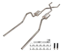 Load image into Gallery viewer, 65-70 Chevy B-Body H-Pip Crossmember Back Exhaust