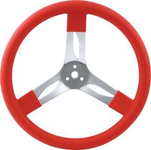 Load image into Gallery viewer, 15in Steering Wheel Alum Red