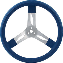 Load image into Gallery viewer, 15in Steering Wheel Alum Blue