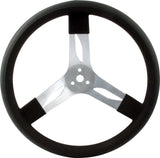 15in Steering Wheel Alum Black