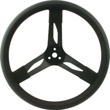 Load image into Gallery viewer, 15in Steering Wheel Stl Black