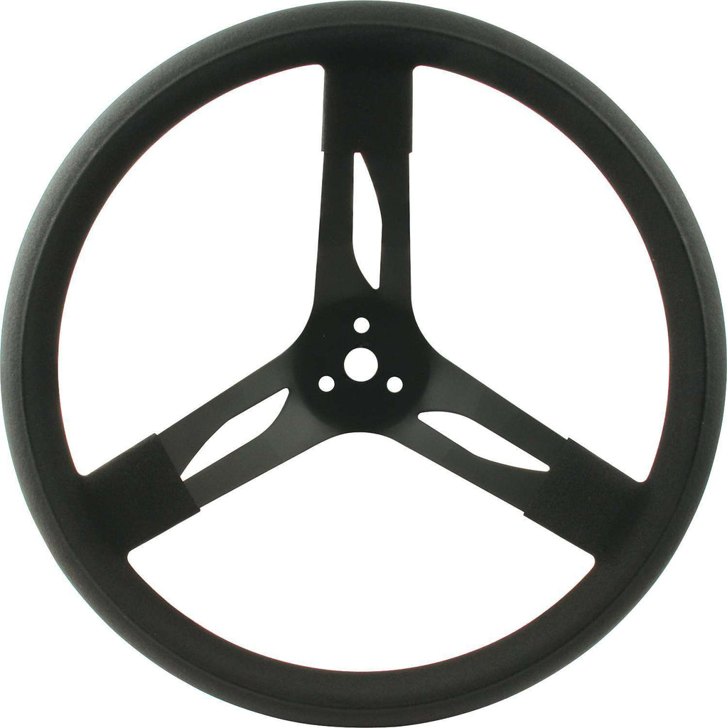 15in Steering Wheel Stl Black