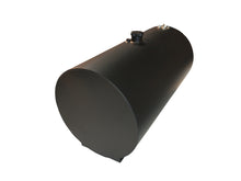 Load image into Gallery viewer, Fuel Tank 22gal Aluminum Round Street Rod Black