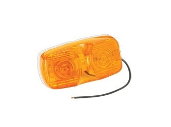 Clearance Light #59 Ambe r with White Base