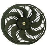 16In Universal Cooling Fan W/Curved Blades 12V