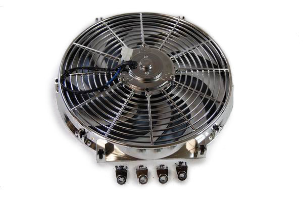 14in Electric Fan Curved Blades