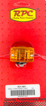 Load image into Gallery viewer, Small Chrome Turn Signal Single Filament Amber