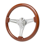 14in Chrome Steel Steeri ng Wheel