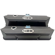 Load image into Gallery viewer, Valve Covers Aluminum Tall Ford 428 CID Logo