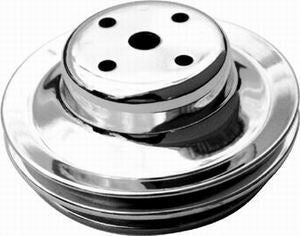 BB Chevy Double Groove Long Water Pump Pulley