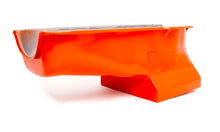 Load image into Gallery viewer, 55-79 SBC Steel Drag Race Oil Pan Orange