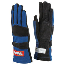 Load image into Gallery viewer, Gloves Double Layer Medium Blue SFI