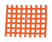 Load image into Gallery viewer, Ribbon Window Net Orange Non-SFI 18in x 24in