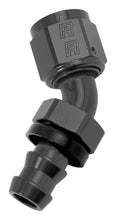 Load image into Gallery viewer, Twist-Lok Hose End #8 45 Deg Black