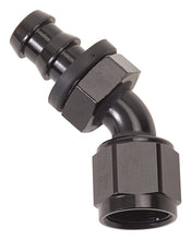 Load image into Gallery viewer, Twist-Lok Hose End #10 45 Deg Black