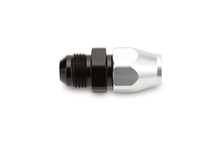 Load image into Gallery viewer, #6 Male 37 Deg to 3/8in Tube Black/Silver