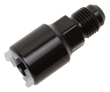 Load image into Gallery viewer, Push-On EFI Fitting #6 to 3/8in Hard Tube Black