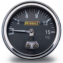 Load image into Gallery viewer, 0-15 PSI Fuel Pressure Gauge